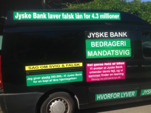 IMG_3099 / JYSKE BANKs SVINDEL / FRAUD - CALL / OPRÅB :-) Can the bank director CEO Anders Dam not understand We only want to talk with the bank, JYSKE BANK And find a solution, so we can get our life back We are talking about The last 10 years, the bank provisionally has deceived us. The Danish bank took 10 years from us. :-) Please talk to us #AndersChristianDam Rather than continue deceive us With a false interest rate swap, for a loan that has not never existed We write, and write, and write, while the bank continues the very deliberate fraud which the entire Group Board is aware of. :-) :-) A case that is so inflamed, that not even the Danish press does dare comment on it. do you think that there is something about what we are writing about. Would you ask the bank management Jyske Bank Link to the bank further down Why they will not answer their customer And deliver a copy of the loan, 4.328.000 DKK as the bank claiming the customer has borrowed i Nykredit As the Danish Bank changes interest rates, for the last 10 years, Actually since January 1, 2009 - Now the customer discovered and informed the Jyske Bank Jyske 3-bold Bank May 2016 that there was no loan taken. We are talking about fraud for millions, against just one customer :-) :-) Where do you come into contact with a fraudster who just does not want to stop deceiving you Have tried for over 2 years. DO YOU HAVE A SUGGESTION :-) from www.banknyt.dk Startede i jyske bank Helsingør I.L Tvedes Vej 7. 3000 Helsingør Dagblad Godt hjulpet af jyske bank medlemmer eller ansatte på Vesterbro, Vesterbrogade 9. Men godt assisteret af jyske bank hoved kontor i Silkeborg Vestergade Hvor koncern ledelsen / bestyrelsen ved Anders Christian Dam nu hjælper til med at dette svindel fortsætter Jyske Banks advokater som lyver for retten Tilbød 2-11-2016 forligs møde Men med den agenda at ville lave en rente bytte på et andet lån, for at sløre svindlen. ------------ Journalist Press just ask Danish Bank Jyske bank why the bank does not admit fraud And start to apologize all crimes. https://www.jyskebank.dk/kontakt/afdelingsinfo?departmentid=11660 :-) #Journalist #Press When the Danish banks deceive their customers a case of fraud in Danish banks against customers :-( :-( when the #danish #banks as #jyskebank are making fraud And the gang leader, controls the bank's fraud. :-( Anders Dam Bank's CEO refuses to quit. So it only shows how criminal the Danish jyske bank is. :-) Do not trust the #JyskeBank they are #lying constantly, when the bank cheats you The fraud that is #organized through by 3 departments, and many members of the organization JYSKE BANK :-( The Danish bank jyske bank is a criminal offense, Follow the case in Danish law BS 99-698/2015 :-) :-) Thanks to all of you we meet on the road. Which gives us your full support to the fight against the Danish fraud bank. JYSKE BANK :-) :-) Please ask the bank, jyske bank if we have raised a loan of DKK 4.328.000 In Danish bank nykredit. as the bank writes to their customer who is ill after a brain bleeding - As the bank is facing Danish courts and claim is a loan behind the interest rate swap The swsp Jyske Bank itself made 16-07-2008 https://facebook.com/JyskeBank.dk/photos/a.1468232419878888.1073741869.1045397795495688/1468234663211997/?type=3&source=54&ref=page_internal :-( contact the bank here https://www.jyskebank.dk/omjyskebank/organisation/koncernledergruppe - Also ask about date and evidence that the loan offer has been withdrawn in due time before expiry :-) :-) And ask for the prompt contact to Nykredit Denmark And ask why (new credit bank) Nykredit, first would answer the question, after nykredit received a subpoena, to speak true. - Even at a meeting Nykredit refused to sign anything. Not to provide evidence against Jyske Bank for fraud - But after several letters admit Nykredit Bank on writing - There is no loan of 4.328.000 kr https://facebook.com/JyskeBank.dk/photos/a.1051107938258007.1073741840.1045397795495688/1344678722234259/?type=3&source=54&ref=page_internal :-( :-( So nothing to change interest rates https://facebook.com/JyskeBank.dk/photos/a.1045554925479975.1073741831.1045397795495688/1045554998813301/?type=3&source=54&ref=page_internal Thus admit Nykredit Bank that their friends in Jyske Bank are making fraud against Danish customers :-( :-( :-( Today June 29th claims Jyske Bank that a loan of DKK 4.328.000 Has been reduced to DKK 2.927.634 and raised interest rates DKK 81.182 https://facebook.com/JyskeBank.dk/photos/a.1046306905404777.1073741835.1045397795495688/1755579747810819/?type=3&source=54 :-) :-) Group management jyske bank know, at least since May 2016 There is no loan of 4.328.000 DKK And that has never existed. And the ceo is conscious about the fraud against the bank's customer :-) Nevertheless, the bank continues the fraud But now with the Group's Board of Directors knowledge and approval :-) The bank will not respond to anything Do you want to investigate the fraud case as a journalist? :-( :-( Fraud that the bank jyske bank has committed, over the past 10 years. :-) :-) https://facebook.com/story.php?story_fbid=10217380674608165&id=1213101334&ref=bookmarks Will make it better, when we share timeline, with link to Appendix :-) www.banknyt.dk /-----------/ #ANDERSDAM I SPIDSEN AF DEN STORE DANSKE NOK SMÅ #KRIMINELLE #BANK #JYSKEBANK Godt hjulpet af #Les www.les.dk #LundElmerSandager #Advokater :-) #JYSKE BANK BLEV OPDAGET / TAGET I AT LAVE #MANDATSVIG #BEDRAGERI #DOKUMENTFALSK #UDNYTTELSE #SVIG #FALSK :-) Banken skriver i fundamentet at jyskebank er #TROVÆRDIG #HÆDERLIG #ÆRLIG DET ER DET VI SKAL OPKLARE I DENNE HER SAG. :-) Offer spørger flere gange om jyske bank har nogle kommentar eller rettelser til www.banknyt.dk og opslag Jyske bank svare slet ikke :-) :-) We are still talking about 10 years of fraud Follow the case in Danish court Denmark Viborg BS 99-698/2015 :-) :-) Link to the bank's management jyske bank ask them please If we have borrowed DKK 4.328.000 as offered on May 20, 2008 in Nykredit The bank still take interest on this alleged loan in the 10th year. and refuses to answer anything :-) :-) Funny enough for all that loan is not existing just ask jyske bank why the bank does not admit fraud And start to apologize all crimes. https://www.jyskebank.dk/kontakt/afdelingsinfo?departmentid=11660 #Bank #AnderChristianDam #Financial #News #Press #Share #Pol #Recommendation #Sale #Firesale #AndersDam #JyskeBank #ATP #PFA #MortenUlrikGade #PhilipBaruch #LES #GF #BirgitBushThuesen #LundElmerSandager #Nykredit #MetteEgholmNielsen #Loan #Fraud #CasperDamOlsen #NicolaiHansen #gangcrimes #crimes :-) just ask jyske bank why the bank does not admit fraud And start to apologize all crimes. https://www.jyskebank.dk/kontakt/afdelingsinfo?departmentid=11660 #Koncernledelse #jyskebank #Koncernbestyrelsen #SvenBuhrkall #KurtBligaardPedersen #RinaAsmussen #PhilipBaruch #JensABorup #KeldNorup #ChristinaLykkeMunk #HaggaiKunisch #MarianneLillevang #Koncerndirektionen #AndersDam #LeifFLarsen #NielsErikJakobsen #PerSkovhus #PeterSchleidt / ,IMG_20180709_185159966