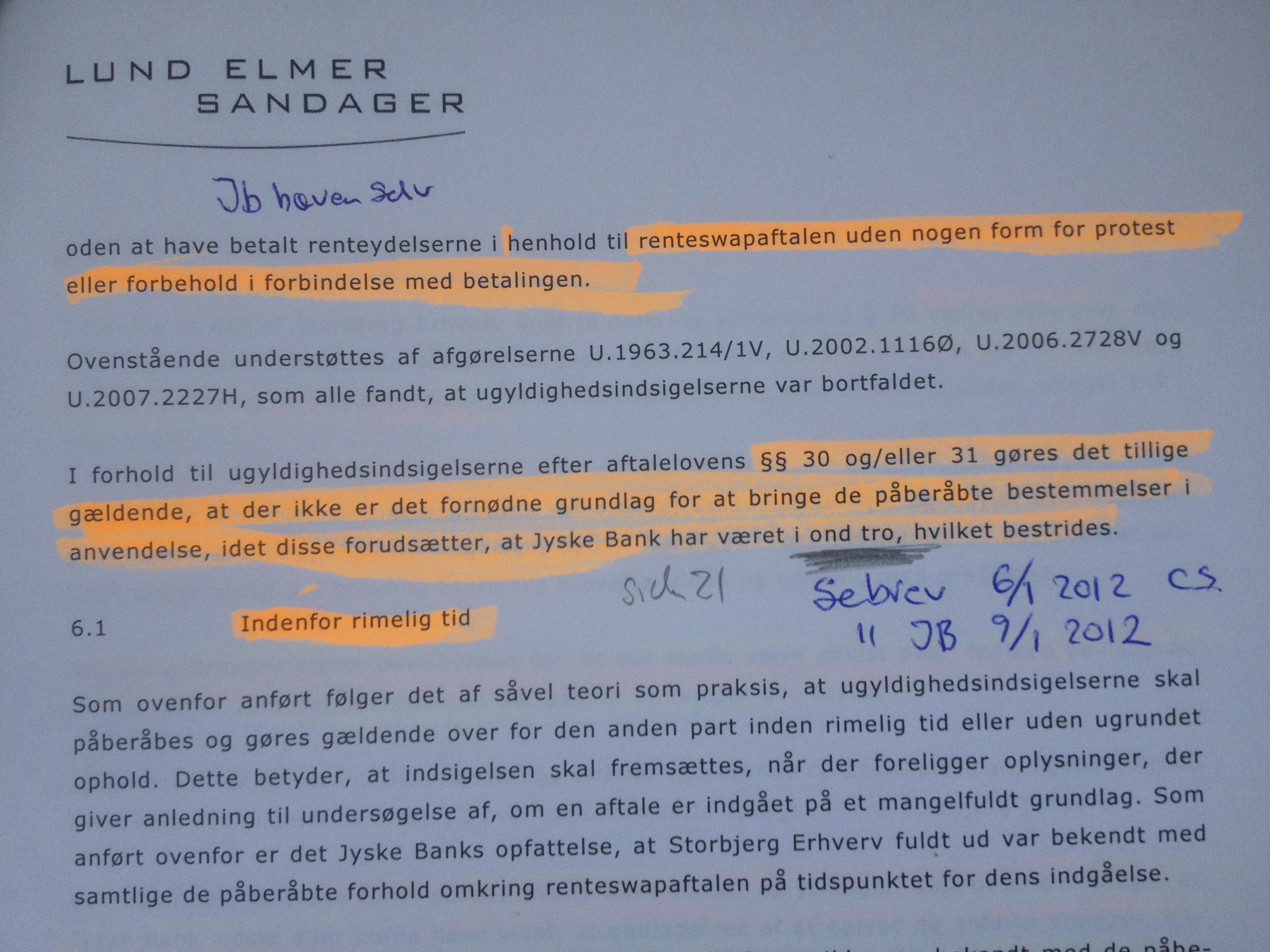 DET HANDLER OM MILLION BEDRAGERI, MOD LILLE KUNDE I JYSKE BANK ET BEDRAG SOM NYKREDIT KENDER ALT TIL. Utroligt Nykredit mener at de har brugt meget tid på at hjælpe Først skrev i en periode på over 2 år, uden Nykredit ville svare Så blev vi nødsagede til at stævne Nykredit, og først der fik vi kontakt og lidt bilag. :-) Så hvem kæmper og bruger mange resurser for at opklare den svindel foretning som jyske bank laver Og som Nykredit forsøgte at dække over ved at svare vildledende. På bare et enkelt spørgsmål Som Har jeg haft flere lån i Nykredit, end det lån jeg har nu. :-) Dette fik jeg et helt bevist vildledende svar på = Du har det lån du får opgørelse på hvert år. Der var jo ikke noget svar Så at knoklet hvert et lille svar Og det mener Nykredit at er bruge mange resurser :-) ---------- Tekst til billede Advokat Søren H. Hoffmann Christiansen fra Nykredit Skrev 21/2-2018 Og bekræftede vel bare hvad Mette Egholm Nielsen allerede har sagt NYKREDIT VIL IKKE LEVERER SKYTS IMOD JYSKE BANK Og ved ikke at ville udlever alle bilag, må der være noget Nykredit vil skjule, for at hjælpe jyske bank med at forsøge skuffe i retssag. - Jyske bank kan være helt rolige, Nykredit skriver jo at de nok skal lade være med at sende flere bilag, som kan skade jyske Banks troværdighed i denne kedelige sag, om udnyttelse svig og falsk - :-) At Nykredit har selv øknomisk har udnyttet og udnytter At jyske bank laver fusk, dokument falsk svindel løgn Og u at tage 3 et bidrag på 3 % :-) det har været meget svært at få bare lidt ud af Nykredit, Det siger sig selv efter, der skulle over 2 års forsøg med skriverier Til før at få Nykredit til at svare - Nykredit afviste først at svare i en år række men 24-11-2015 fik vi kontakt første gang. :-) Det syntes at handle om at trække tiden for at sigte mod forældelse for Nykredit's andel. - Det har handlet om at trække tiden og det er gået som ønsket - Nykredit skrev på anmodning om akt indsigt, at Nykredit ikke ville udlevere akt indsigt - Altså at Nykredit først ikke ville udlever noget som helst, er at hjælpe jyske bank Først efter Nykredit blev stævnet fik vi lidt bilag ud af dem Der i blandt kom bilag D. 1093 :-) Det er stadig planen at Nykredit advokaten Mette Egholm Nielsen som har fået fremlagt sags bilag i svindel sagen og derfor godt kender godt til bedraget. Mette bør derfor indkaldes som vidne i bedrageri sagen mod jyske bank. :-) Nykredit er ikke anklaget i sagn mod jyske bank :-) Men Nykredit har klart udnyttet fordelen til at tjene mangler penge, som er blevet er tab for kunden Det er ikke små penge. At det jyske bank som gjorde det mulig, det ved vi godt :/) Men at navne som dit Søren H. Hoffmann Christiansen overhovet nævnes, er for at give historien et sandheds preg. For hvem kender til bedraget i Nykredit Tænker du er sat ind i sagen grundet, BLAG D er bevis på dokument falsk Kan jo ikke skrive Nykredit ud for 10 personer For hvem har så skrevet hvad :/) Planen er at alle mails mm Som har med sagen at gøre offenligøres Også dem fra Nykredit Hvad er det vi ønsker at vide alt