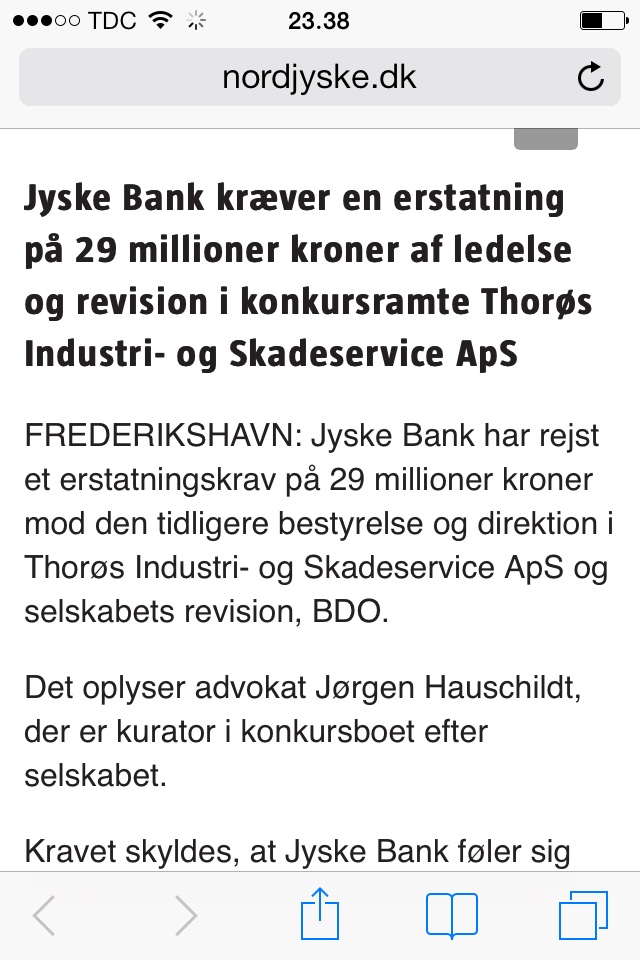 DET HANDLER OM MILLION BEDRAGERI, MOD LILLE KUNDE I JYSKE BANK ET BEDRAG SOM NYKREDIT KENDER ALT TIL. Utroligt Nykredit mener at de har brugt meget tid på at hjælpe Først skrev i en periode på over 2 år, uden Nykredit ville svare Så blev vi nødsagede til at stævne Nykredit, og først der fik vi kontakt og lidt bilag. :-) Så hvem kæmper og bruger mange resurser for at opklare den svindel foretning som jyske bank laver Og som Nykredit forsøgte at dække over ved at svare vildledende. På bare et enkelt spørgsmål Som Har jeg haft flere lån i Nykredit, end det lån jeg har nu. :-) Dette fik jeg et helt bevist vildledende svar på = Du har det lån du får opgørelse på hvert år. Der var jo ikke noget svar Så at knoklet hvert et lille svar Og det mener Nykredit at er bruge mange resurser :-) ---------- Tekst til billede Advokat Søren H. Hoffmann Christiansen fra Nykredit Skrev 21/2-2018 Og bekræftede vel bare hvad Mette Egholm Nielsen allerede har sagt NYKREDIT VIL IKKE LEVERER SKYTS IMOD JYSKE BANK Og ved ikke at ville udlever alle bilag, må der være noget Nykredit vil skjule, for at hjælpe jyske bank med at forsøge skuffe i retssag. - Jyske bank kan være helt rolige, Nykredit skriver jo at de nok skal lade være med at sende flere bilag, som kan skade jyske Banks troværdighed i denne kedelige sag, om udnyttelse svig og falsk - :-) At Nykredit har selv øknomisk har udnyttet og udnytter At jyske bank laver fusk, dokument falsk svindel løgn Og u at tage 3 et bidrag på 3 % :-) det har været meget svært at få bare lidt ud af Nykredit, Det siger sig selv efter, der skulle over 2 års forsøg med skriverier Til før at få Nykredit til at svare - Nykredit afviste først at svare i en år række men 24-11-2015 fik vi kontakt første gang. :-) Det syntes at handle om at trække tiden for at sigte mod forældelse for Nykredit's andel. - Det har handlet om at trække tiden og det er gået som ønsket - Nykredit skrev på anmodning om akt indsigt, at Nykredit ikke ville udlevere akt indsigt - Altså at Nykredit først ikke ville udlever noget som helst, er at hjælpe jyske bank Først efter Nykredit blev stævnet fik vi lidt bilag ud af dem Der i blandt kom bilag D. 1093 :-) Det er stadig planen at Nykredit advokaten Mette Egholm Nielsen som har fået fremlagt sags bilag i svindel sagen og derfor godt kender godt til bedraget. Mette bør derfor indkaldes som vidne i bedrageri sagen mod jyske bank. :-) Nykredit er ikke anklaget i sagn mod jyske bank :-) Men Nykredit har klart udnyttet fordelen til at tjene mangler penge, som er blevet er tab for kunden Det er ikke små penge. At det jyske bank som gjorde det mulig, det ved vi godt :/) Men at navne som dit Søren H. Hoffmann Christiansen overhovet nævnes, er for at give historien et sandheds preg. For hvem kender til bedraget i Nykredit Tænker du er sat ind i sagen grundet, BLAG D er bevis på dokument falsk Kan jo ikke skrive Nykredit ud for 10 personer For hvem har så skrevet hvad :/) Planen er at alle mails mm Som har med sagen at gøre offenligøres Også dem fra Nykredit Hvad er det vi ønsker at vide alt