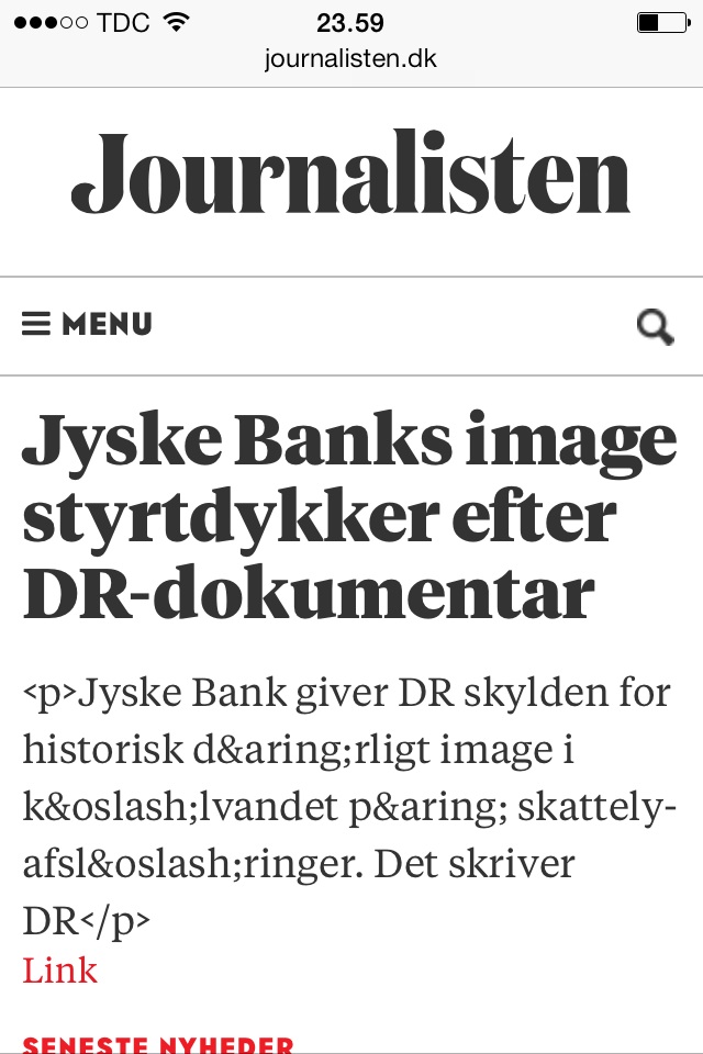 DET HANDLER OM MILLION BEDRAGERI, MOD LILLE KUNDE I JYSKE BANK ET BEDRAG SOM NYKREDIT KENDER ALT TIL. Utroligt Nykredit mener at de har brugt meget tid på at hjælpe Først skrev i en periode på over 2 år, uden Nykredit ville svare Så blev vi nødsagede til at stævne Nykredit, og først der fik vi kontakt og lidt bilag. :-) Så hvem kæmper og bruger mange resurser for at opklare den svindel foretning som jyske bank laver Og som Nykredit forsøgte at dække over ved at svare vildledende. På bare et enkelt spørgsmål Som Har jeg haft flere lån i Nykredit, end det lån jeg har nu. :-) Dette fik jeg et helt bevist vildledende svar på = Du har det lån du får opgørelse på hvert år. Der var jo ikke noget svar Så at knoklet hvert et lille svar Og det mener Nykredit at er bruge mange resurser :-) ---------- Tekst til billede Advokat Søren H. Hoffmann Christiansen fra Nykredit Skrev 21/2-2018 Og bekræftede vel bare hvad Mette Egholm Nielsen allerede har sagt NYKREDIT VIL IKKE LEVERER SKYTS IMOD JYSKE BANK Og ved ikke at ville udlever alle bilag, må der være noget Nykredit vil skjule, for at hjælpe jyske bank med at forsøge skuffe i retssag. - Jyske bank kan være helt rolige, Nykredit skriver jo at de nok skal lade være med at sende flere bilag, som kan skade jyske Banks troværdighed i denne kedelige sag, om udnyttelse svig og falsk - :-) At Nykredit har selv øknomisk har udnyttet og udnytter At jyske bank laver fusk, dokument falsk svindel løgn Og u at tage 3 et bidrag på 3 % :-) det har været meget svært at få bare lidt ud af Nykredit, Det siger sig selv efter, der skulle over 2 års forsøg med skriverier Til før at få Nykredit til at svare - Nykredit afviste først at svare i en år række men 24-11-2015 fik vi kontakt første gang. :-) Det syntes at handle om at trække tiden for at sigte mod forældelse for Nykredit's andel. - Det har handlet om at trække tiden og det er gået som ønsket - Nykredit skrev på anmodning om akt indsigt, at Nykredit ikke ville udlevere akt indsigt - Altså at Nykredit først ikke ville udlever noget som helst, er at hjælpe jyske bank Først efter Nykredit blev stævnet fik vi lidt bilag ud af dem Der i blandt kom bilag D. 1093 :-) Det er stadig planen at Nykredit advokaten Mette Egholm Nielsen som har fået fremlagt sags bilag i svindel sagen og derfor godt kender godt til bedraget. Mette bør derfor indkaldes som vidne i bedrageri sagen mod jyske bank. :-) Nykredit er ikke anklaget i sagn mod jyske bank :-) Men Nykredit har klart udnyttet fordelen til at tjene mangler penge, som er blevet er tab for kunden Det er ikke små penge. At det jyske bank som gjorde det mulig, det ved vi godt :/) Men at navne som dit Søren H. Hoffmann Christiansen overhovet nævnes, er for at give historien et sandheds preg. For hvem kender til bedraget i Nykredit Tænker du er sat ind i sagen grundet, BLAG D er bevis på dokument falsk Kan jo ikke skrive Nykredit ud for 10 personer For hvem har så skrevet hvad :/) Planen er at alle mails mm Som har med sagen at gøre offenligøres Også dem fra Nykredit Hvad er det vi ønsker at vide alt