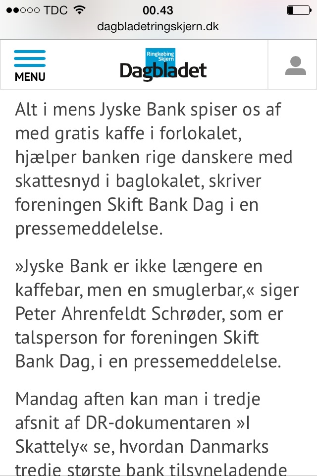 DET HANDLER OM MILLION BEDRAGERI, MOD LILLE KUNDE I JYSKE BANK ET BEDRAG SOM NYKREDIT KENDER ALT TIL. Utroligt Nykredit mener at de har brugt meget tid på at hjælpe Først skrev i en periode på over 2 år, uden Nykredit ville svare Så blev vi nødsagede til at stævne Nykredit, og først der fik vi kontakt og lidt bilag. :-) Så hvem kæmper og bruger mange resurser for at opklare den svindel foretning som jyske bank laver Og som Nykredit forsøgte at dække over ved at svare vildledende. På bare et enkelt spørgsmål Som Har jeg haft flere lån i Nykredit, end det lån jeg har nu. :-) Dette fik jeg et helt bevist vildledende svar på = Du har det lån du får opgørelse på hvert år. Der var jo ikke noget svar Så at knoklet hvert et lille svar Og det mener Nykredit at er bruge mange resurser :-) ---------- Tekst til billede Advokat Søren H. Hoffmann Christiansen fra Nykredit Skrev 21/2-2018 Og bekræftede vel bare hvad Mette Egholm Nielsen allerede har sagt NYKREDIT VIL IKKE LEVERER SKYTS IMOD JYSKE BANK Og ved ikke at ville udlever alle bilag, må der være noget Nykredit vil skjule, for at hjælpe jyske bank med at forsøge skuffe i retssag. - Jyske bank kan være helt rolige, Nykredit skriver jo at de nok skal lade være med at sende flere bilag, som kan skade jyske Banks troværdighed i denne kedelige sag, om udnyttelse svig og falsk - :-) At Nykredit har selv øknomisk har udnyttet og udnytter At jyske bank laver fusk, dokument falsk svindel løgn Og u at tage 3 et bidrag på 3 % :-) det har været meget svært at få bare lidt ud af Nykredit, Det siger sig selv efter, der skulle over 2 års forsøg med skriverier Til før at få Nykredit til at svare - Nykredit afviste først at svare i en år række men 24-11-2015 fik vi kontakt første gang. :-) Det syntes at handle om at trække tiden for at sigte mod forældelse for Nykredit's andel. - Det har handlet om at trække tiden og det er gået som ønsket - Nykredit skrev på anmodning om akt indsigt, at Nykredit ikke ville udlevere akt indsigt - Altså at Nykredit først ikke ville udlever noget som helst, er at hjælpe jyske bank Først efter Nykredit blev stævnet fik vi lidt bilag ud af dem Der i blandt kom bilag D. 1093 :-) Det er stadig planen at Nykredit advokaten Mette Egholm Nielsen som har fået fremlagt sags bilag i svindel sagen og derfor godt kender godt til bedraget. Mette bør derfor indkaldes som vidne i bedrageri sagen mod jyske bank. :-) Nykredit er ikke anklaget i sagn mod jyske bank :-) Men Nykredit har klart udnyttet fordelen til at tjene mangler penge, som er blevet er tab for kunden Det er ikke små penge. At det jyske bank som gjorde det mulig, det ved vi godt :/) Men at navne som dit Søren H. Hoffmann Christiansen overhovet nævnes, er for at give historien et sandheds preg. For hvem kender til bedraget i Nykredit Tænker du er sat ind i sagen grundet, BLAG D er bevis på dokument falsk Kan jo ikke skrive Nykredit ud for 10 personer For hvem har så skrevet hvad :/) Planen er at alle mails mm Som har med sagen at gøre offenligøres Også dem fra Nykredit Hvad er det vi ønsker at vide alt